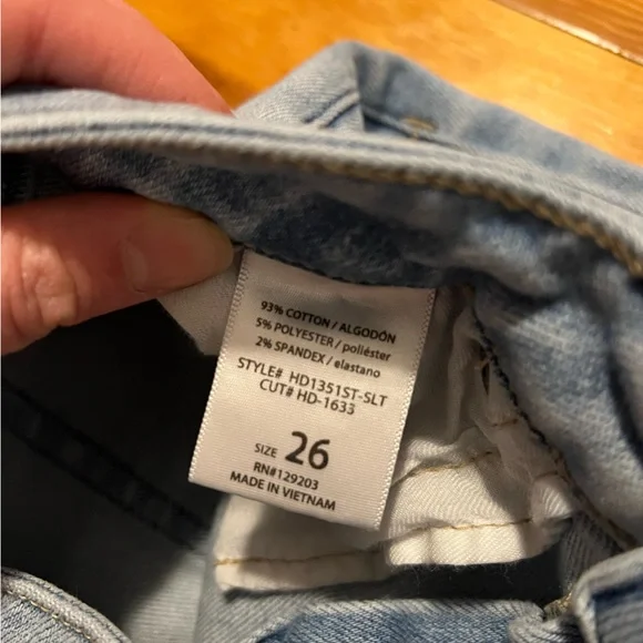 Women's Light Blue Jeans - Picture 4 of 5